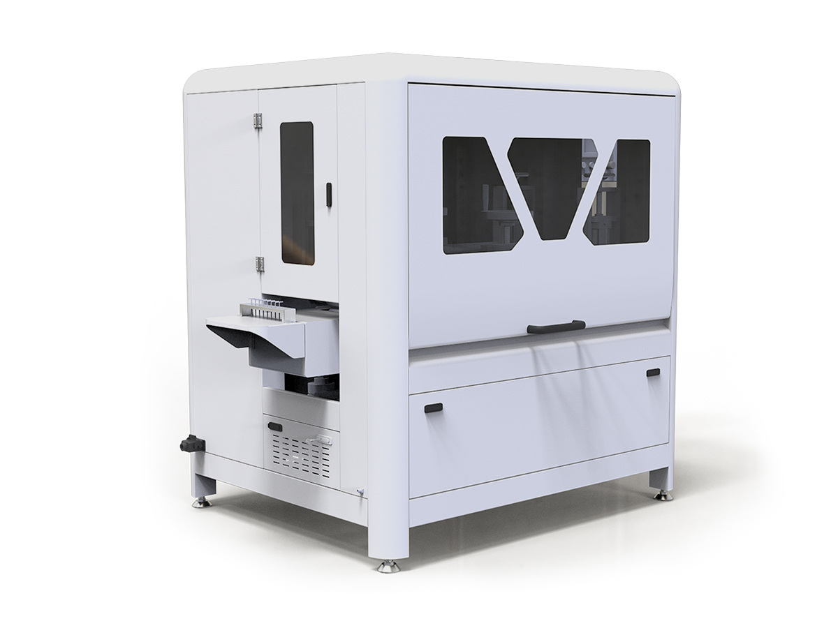 Hot press embossing machine